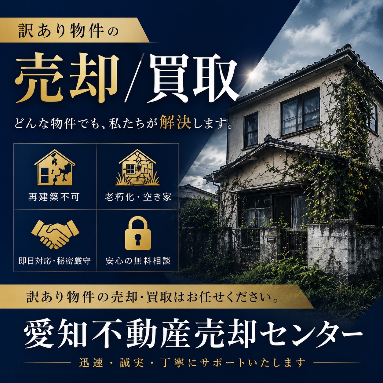 訳あり物件の買取